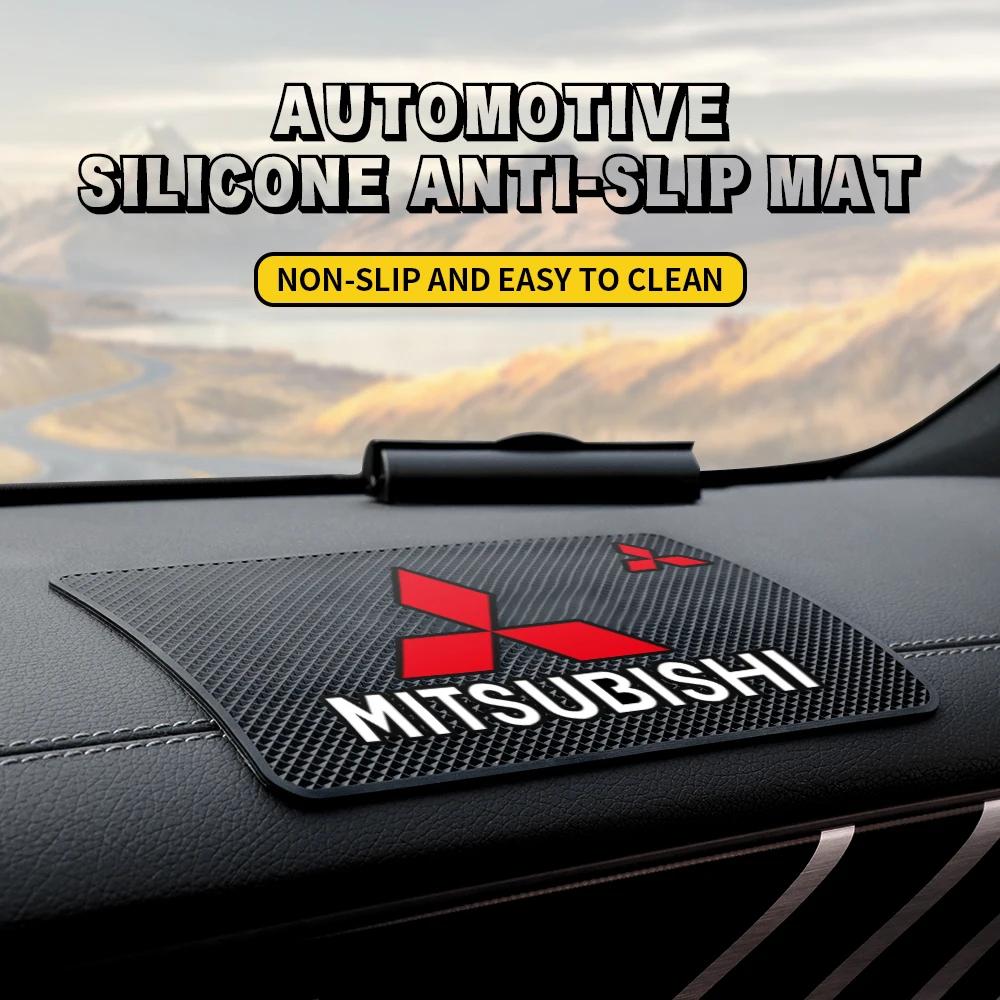 For Car Style Non-slip Silicone Pad Dashboard Sticky Pad Mobile Phone Holder Mitsubishi Ralliart Lancer EX Outlander 3 ASX  V73