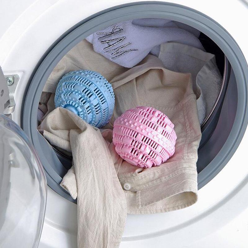 

Magic Laundry Ball: Stain Removal, Hairball Adsorption, and Anti-Tangle Solution for Washing Machines синій