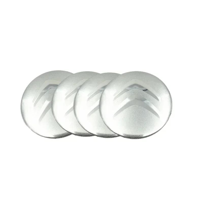 

65mm Car Wheel Center Hub Caps Sticker for Citroen C1 C4 C3 C5 C8 DS3 DS5 DS4 Berlingo Picasso Xsara Auto Exterior Accessories