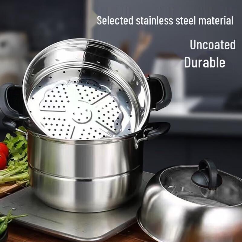 Boshide Vic 3-Schicht Dampfgarer aus Edelstahl