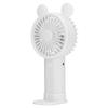 Mini Ventilator Portabil USB Baterie 1200mAh Dublu Motor Portabil Ventilator Portabil Electric Ventilator Mic Alb
