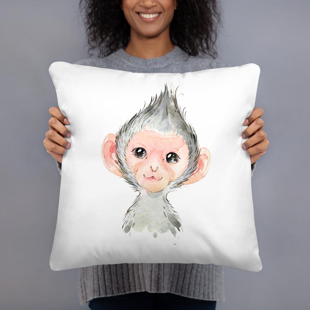 Cute Animal Print Cushion Cover Decor Garden Living Room Children Room Office Pillowcase Car Sofa White Pillow Almofada Cojines