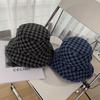 Fit Denim Comfort Fisherman Hat For Women Plaid Pattern And Material Breathable