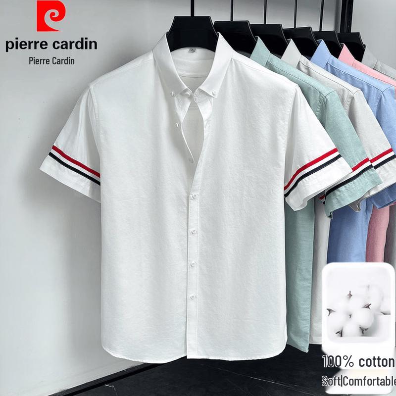 

Pierre Cardin Men s 100% Cotton Polo Short Sleeve Shirt L