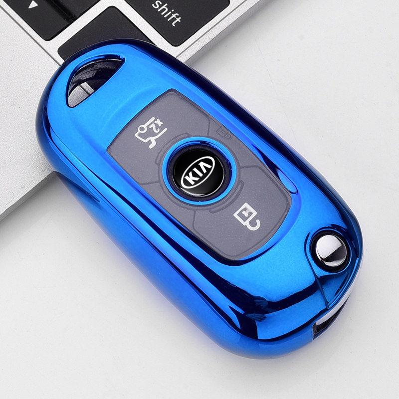2/5/10Pcs 14mm Fashion Car Remote Key Fob Emblem Badge Radio button Sticker Accessories For KIA Cerato Sportage R K2 K3 K5 Sorento Sportage R Rio Soul