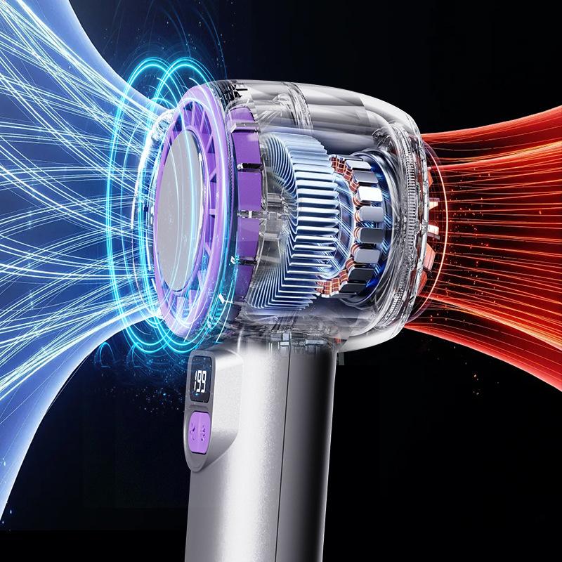 Semiconductor Cooling Small Fan, Small Handheld Fan, High-speed Mini Fan, Outdoor Portable Fan