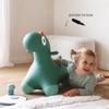 Quut Niedlicher Hoppi Dino Gartengrün Dinosaurier Indoor-Spielzeug Balance Plüsch Mädchen und Alter und Baby Babyparty Kindergarten-Eingang Geburtstag Pädagogisch