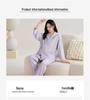Spring & Autumn Nursing Pajamas for Postpartum Women with Breast Pads