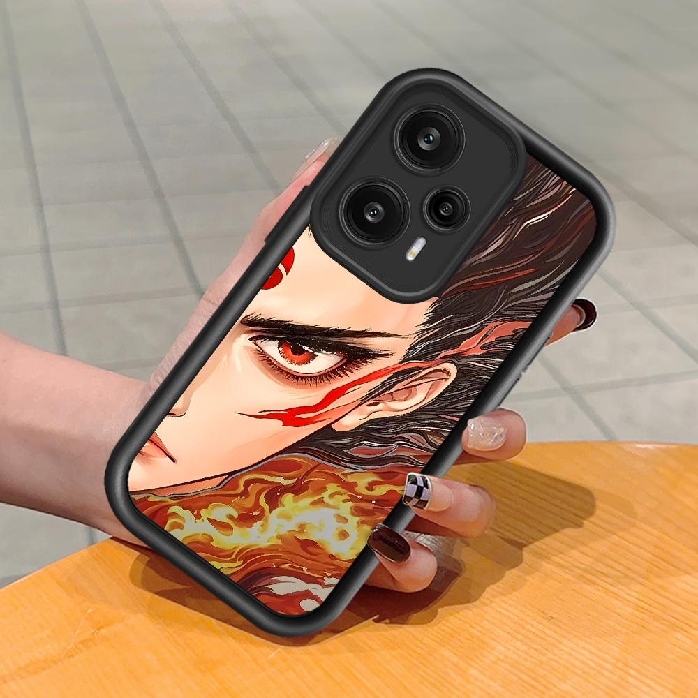 Měkký silikonový čtvercový žebříkový vzor tisku Pouzdro telefonu Plný kryt fotoaparátu Ochranné gumové pouzdro odolné proti nárazům pro Xiaomi Redmi