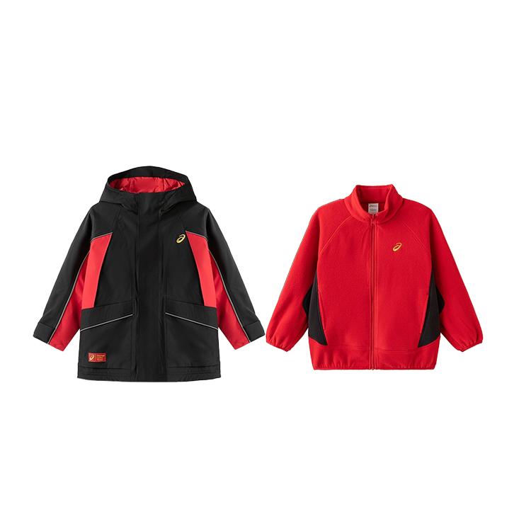 ASICS Kids Jackets Hooded Thickened 331261052011-9000 110