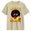 2026 AfroUnisex Lemon Pound Cake TShirt Summer 100 Cotton TShirts For Unisex Casual Tshirt Short Sleeve Vintage Tees