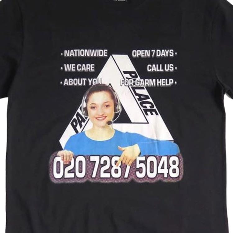 PALACE Bell Man T Shirt P19TS003