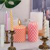 Silicone Candle Models Resin Casting DIY Crafting Plaster Craft