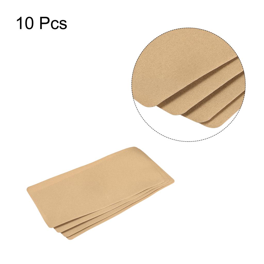 10 Stück Aufbügelpflaster zur Reparatur von Kleidung Stoffreparaturpflaster Aufbügelbares Flickenstoff 11"x5\"