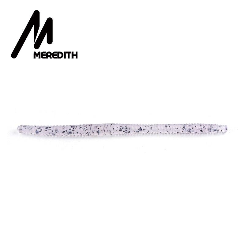 MEREDITH Noodle Worm Soft Bait 140mm 5.3g 10pcs Center Rig Pike Bass JXC05