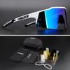 Kapvoe Glasses for Riding Polarized Outdoor Sports Sunglasses Men and Women Running Bicycle Windproof Myopia Goggles