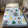 Xmas S-Stitch-S Flannel Blanket Warm Soft Halloween Christmas Couch Warm Cozy Decorative Decor Gift For All Season