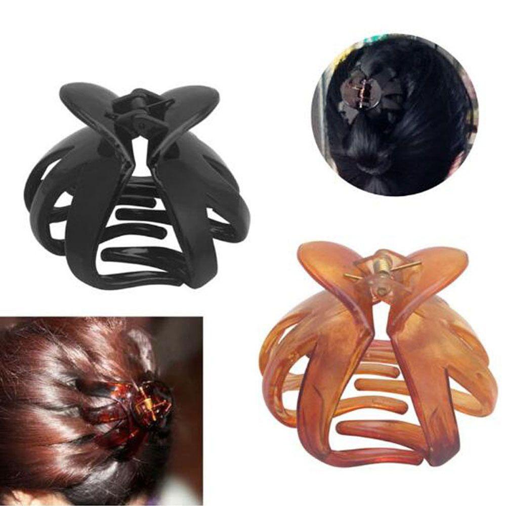 

Аксесуари Pro Salon Fix Інструмент для укладання Шпильки-метелики Заколка-краб для волосся Перукарські затискачі для зачісок чорний