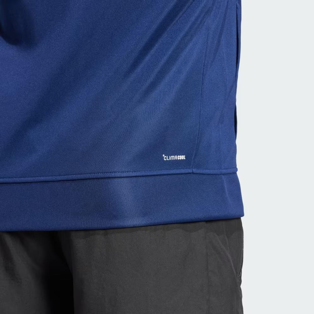 adidas Essential Climacool Comfortable Fashion Trendy Minimalist Solid Color Jacket Men Jacket Dark-Blue JE5705