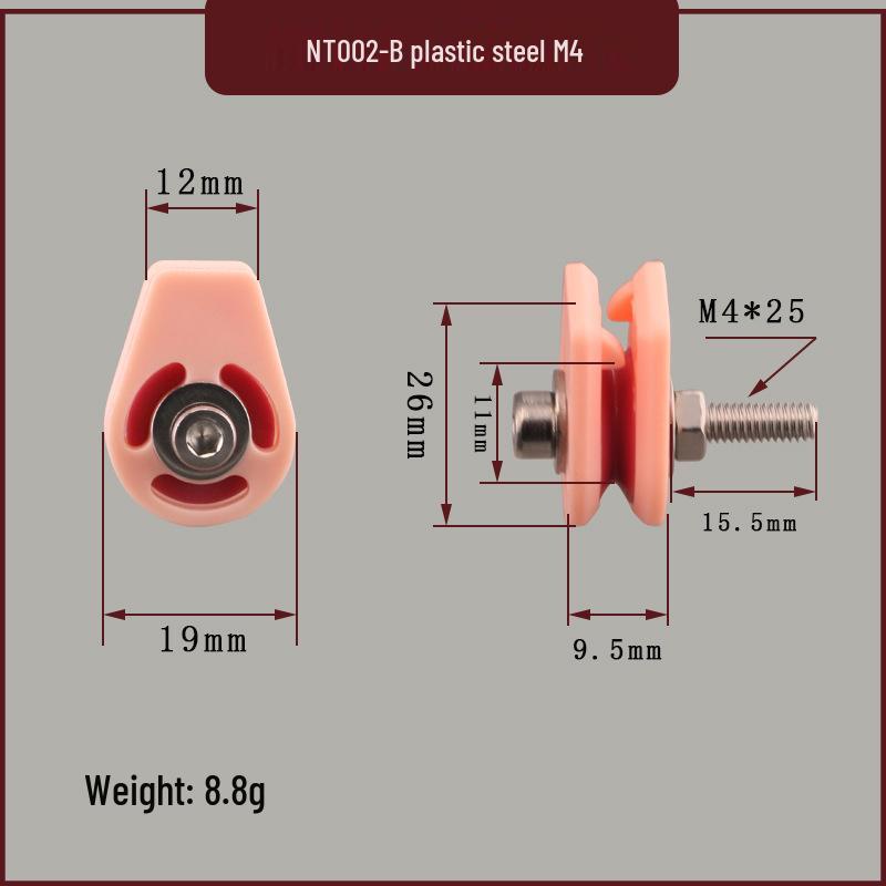 Anti-Jump Guide Wheel for Textile Machinery: Let-Off Wheel & Ceramic Wire Clamp for Enameled Wire
