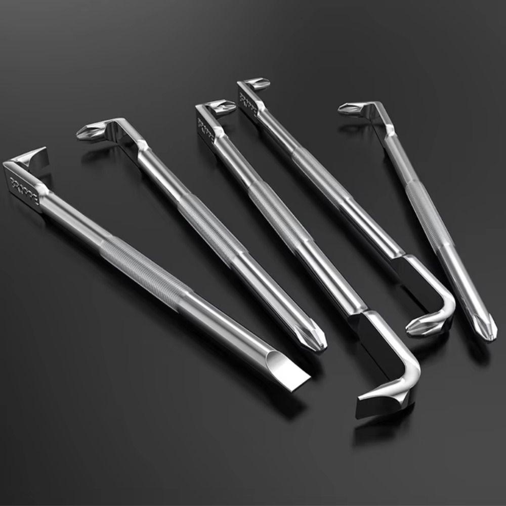 Flathead Multipurpose Screwdriver Magnetic 90 Degree Screwdriver Right Angle Screwdriver  Bit Set