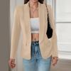 ZANZEA Women Turn Down Collar Loose Casual Long Sleeve Cardigan Blouse