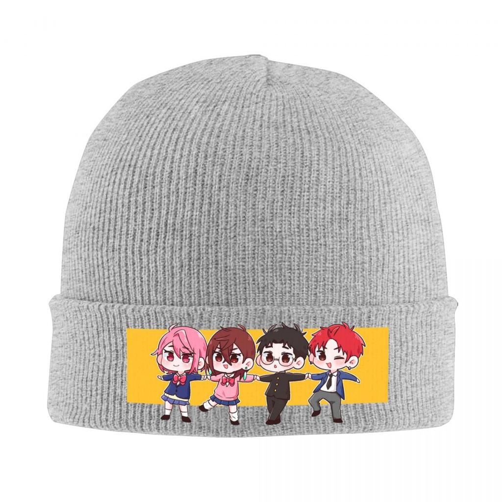 Dandadan Anime Manga Warm Knitted Cap Hip Hop Bonnet Hat Autumn Winter Outdoor Beanies Hats for Men Women Adult