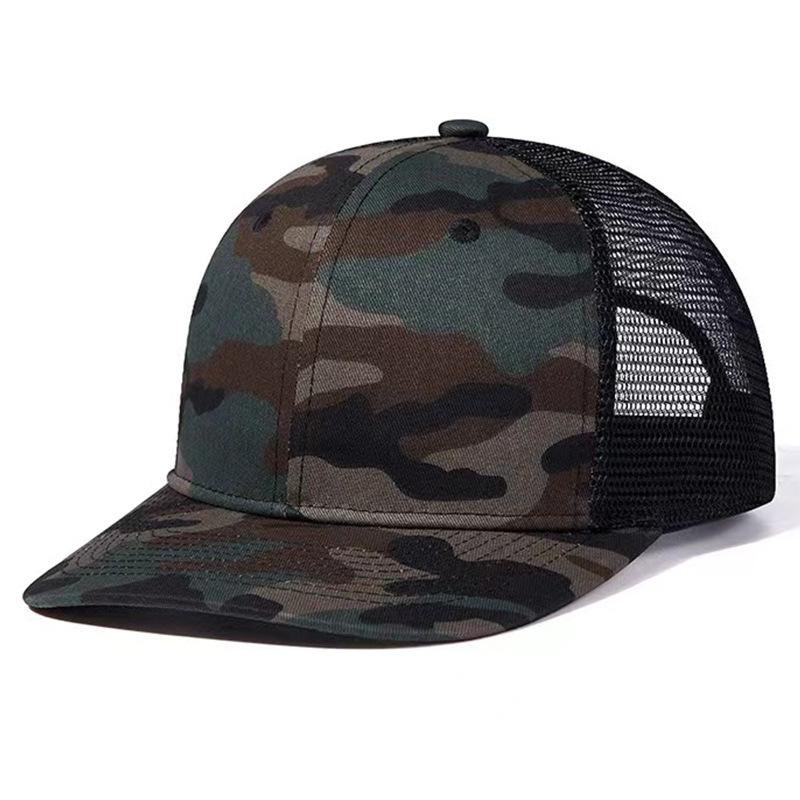 Baseball Cap Outdoor Solid Color Light Board Cap Summer Sunshade Breathable Mesh Cap