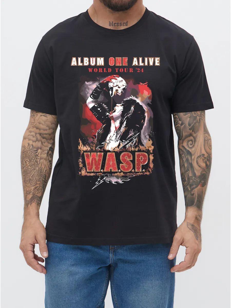 

Black W.A.S.P. metal T-shirt 2XL