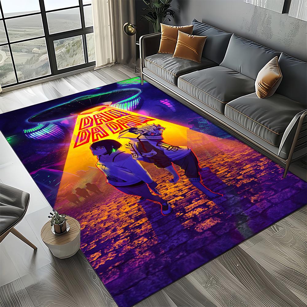 DAN DA DAN Anime Cartoon Non-Slip Carpet Rug for Living Room Bedroom Sofa Kids Play Floor Mat HD Gift