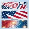 Happy 250th Birthday America 1776-2026 Polyester Triple Layer Double Sided Print Flag with Light Blocking Layer for Outdoor Display