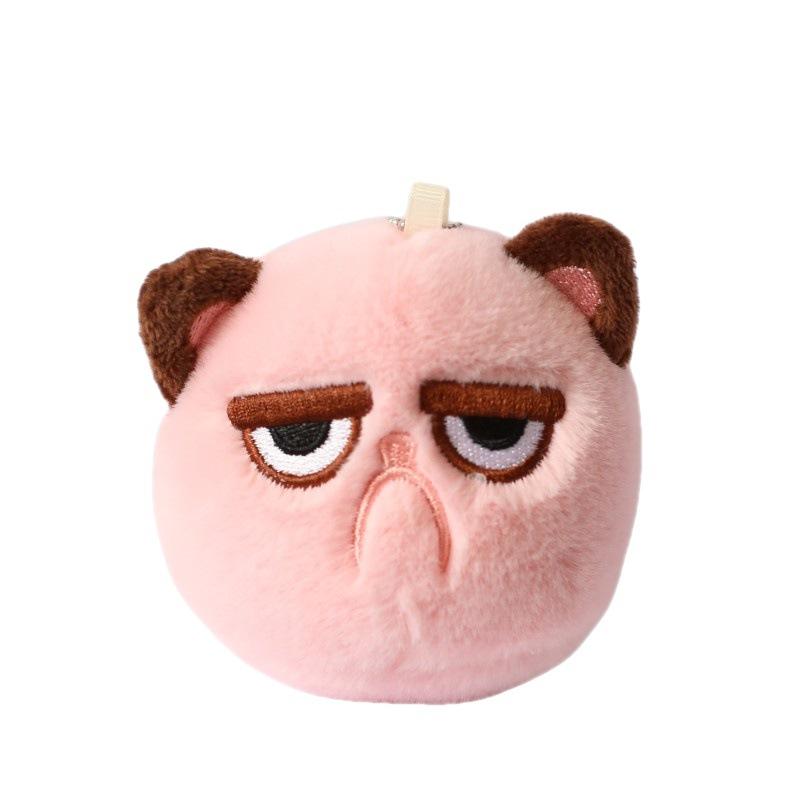 Creative Cartoon Cute Kitten with Bad Personality Cat Ornaments Plush Toy Doll Pendant Doll