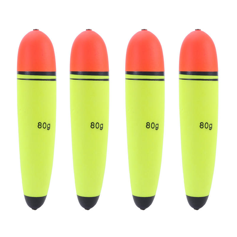 4pcs Slip Fishing Bobber Float Set EVA Foam Fishing Slider Floats Lightweight Slip Cork Fishing Accessories Tools Tackles