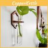 Wall Hanging Plant Vase With Bamboo Material And Rustic Style For Living Room