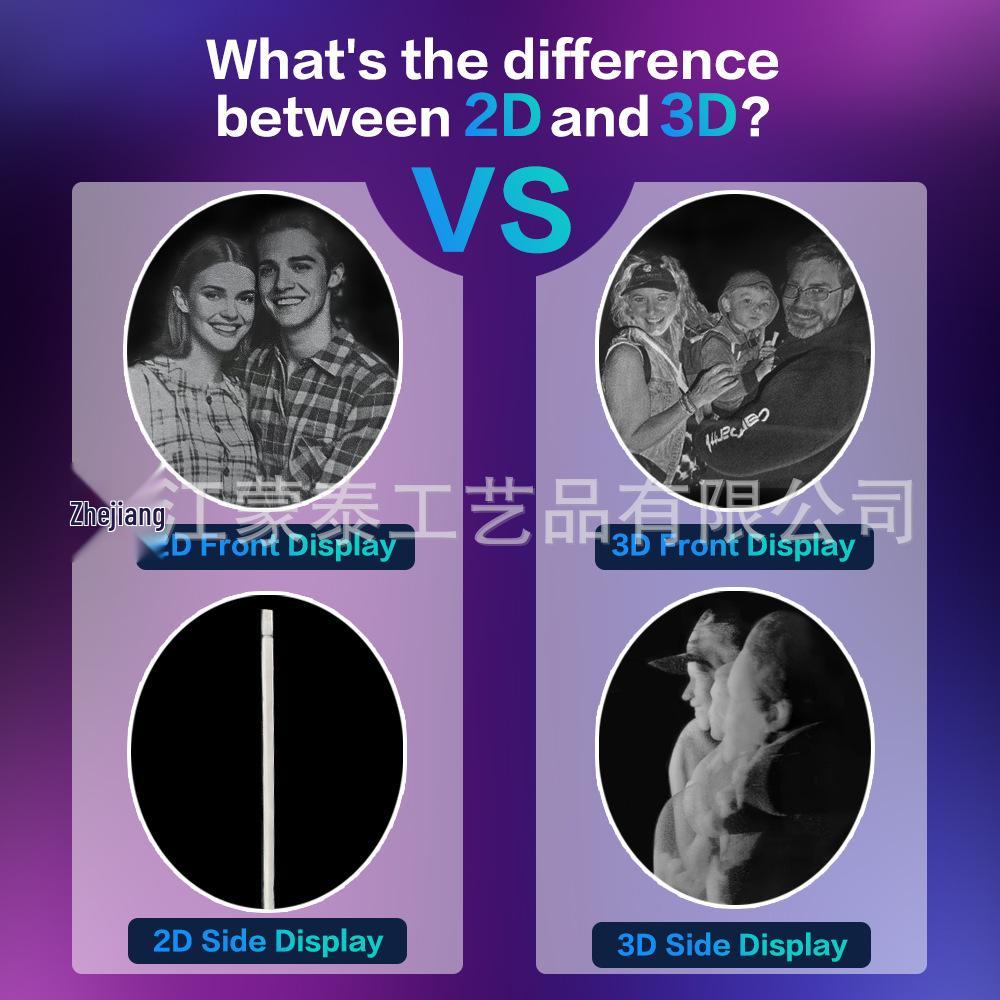 3D Laser Engraved Pet Photo Crystal Pendant Necklace - Commemorative Gift