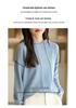 Women's Casual Hooded Cashmere Wool Knit Sweater - Pure Loose Fit Fashion for Spring, Autumn, and Winter