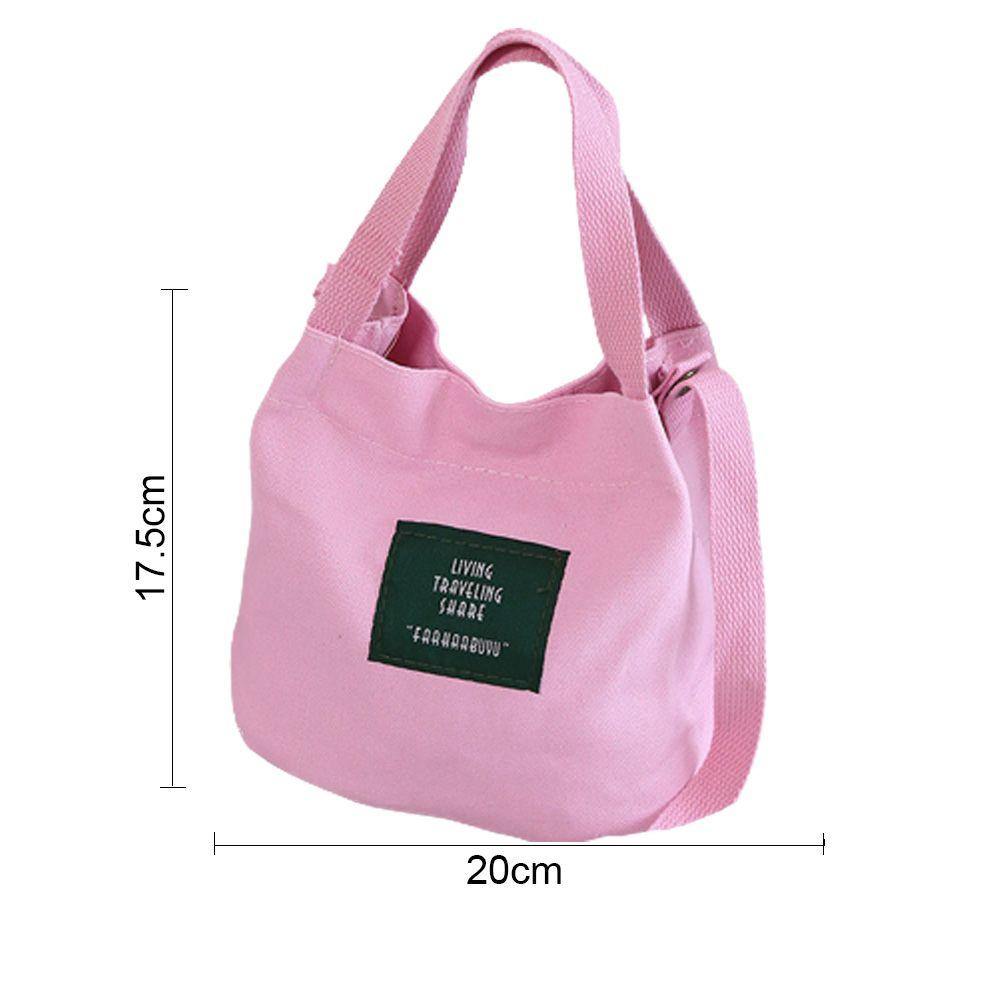 Fashion School Bag Casual Bag Buckle Shopping Bag Canvas Crossbody Bag Tote Handbags Letter Shoulder Bag