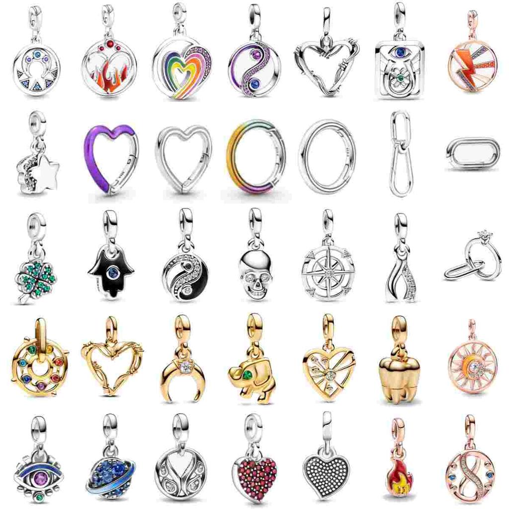 New Copper Pentagram Sun Clover Me Series Accessories Mini Pendant Suitable For Original Me Charm Bracelets And Necklaces