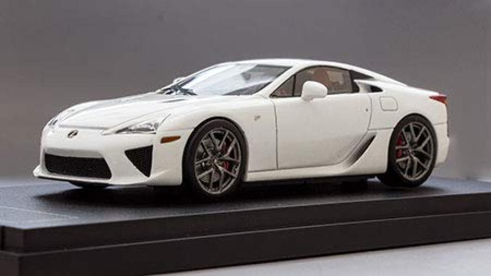Hobby Japan MARK43 Lexus LFA White Finished Product 1/43 (RHD)