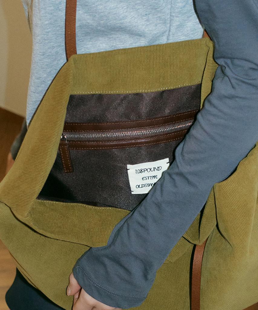 108Pound Kevin Shopper Bag_Olive