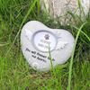 Pet Memorial Tombstone Resin Dog & Cat Monuments Innovative Pet Tribute Statue Less