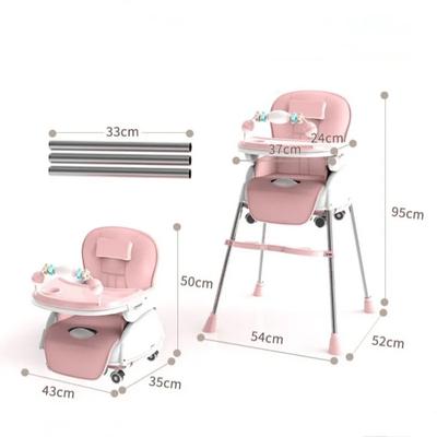 Baby-Esszimmerstuhl für Zuhause, multifunktional, verstellbar, Kinder-Esstisch, multifunktionaler Klappstuhl, tragbarer BB-Hocker