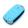 2 PCS Silicone Car Key Cover Case for Volkswagen Golf