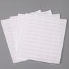 60Pcs Ultra-Thin Double-Sided Jelly Gel Tape Elliptical Traceless Adhesive Stickers for False Nail Display Stand