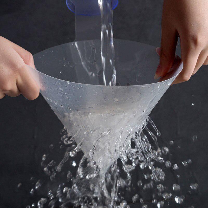 Cestello Scarico Lavello Cucina - Colino Triangolare Regolabile, Filtro Antiresidui, Design A Cigno | Ideale Per Lavare Frutta, Verdura E Scolare Piatti - Foto 11