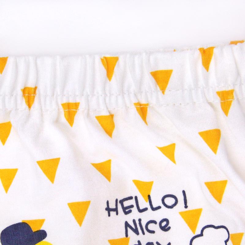 2024 Korean Style Cartoon Print Underwear Shorts for Baby Boys and Girls - Four Seasons Collection
