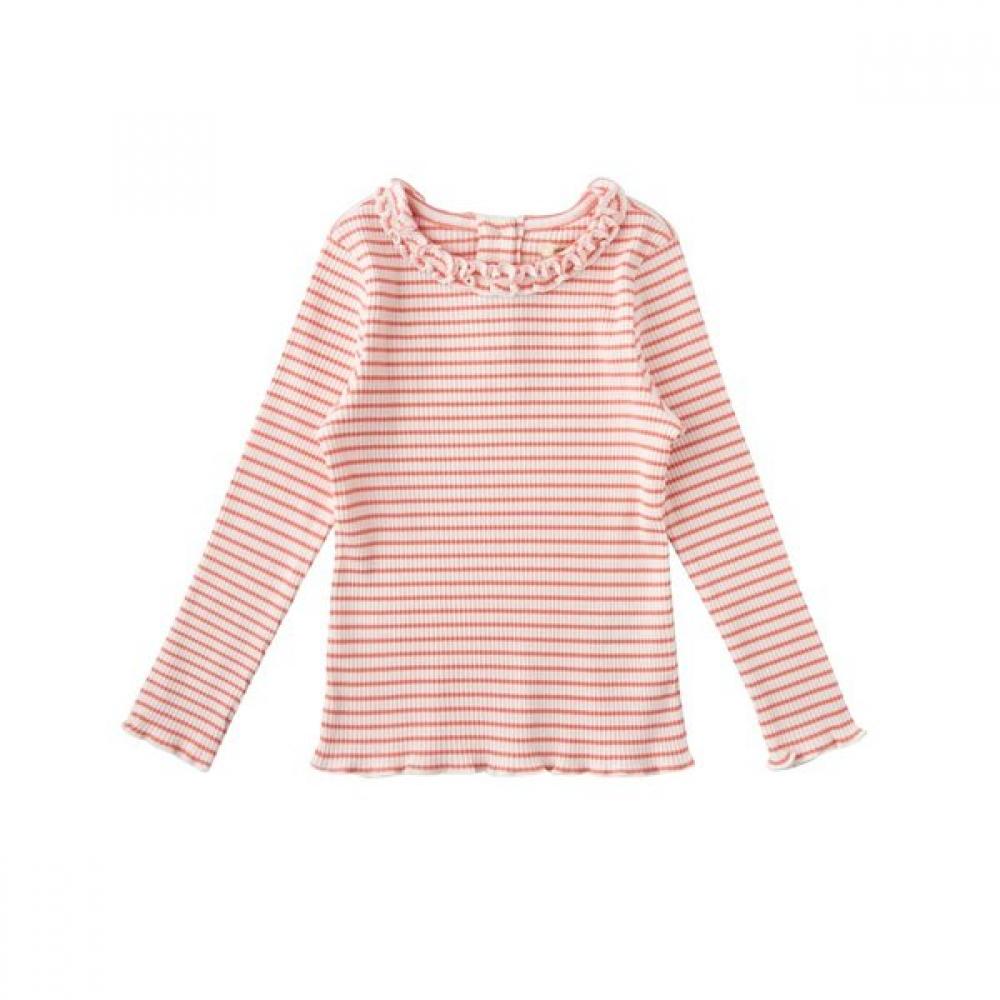 

LiTTle Ground STripe Rib T shirT 76112 330 03 ORANGE/145