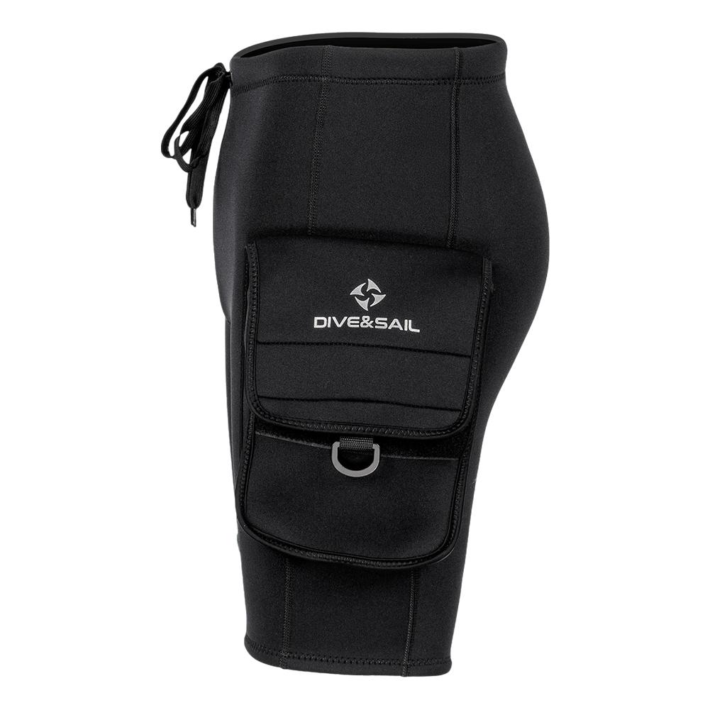 Spodenki do nurkowania 3 mm i 2 duże kieszenie Spodnie techniczne do nurkowania Skrócone spodnie neoprenowe do pływania Surfing Snorkeling Nurkowanie Kajakarstwo