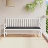 VidaXL Garden Bench Cushion Anthracite 180x50x3 Cm Oxford Fabric 43192