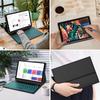 Samsung Tablet Tab A9 Plus Leather Case with Backlit Bluetooth Keyboard and S11 Pen Slot
